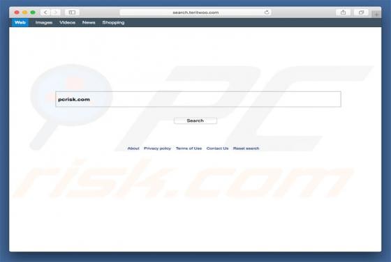Search.teritwoo.com Redirect (Mac)