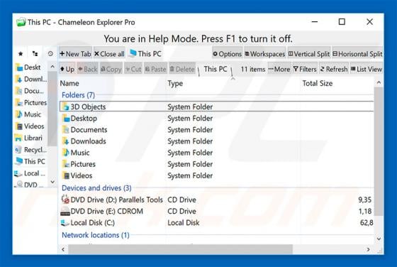Chameleon Explorer Pro Adware