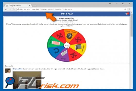 Mobyset.com POP-UP Redirect