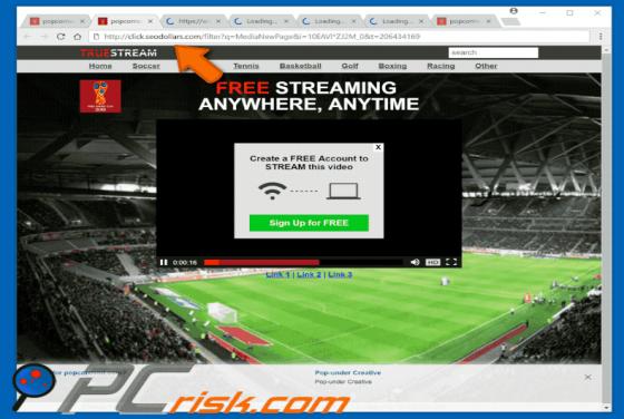 Seodollars.com POP-UP Redirect