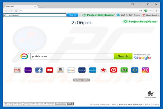 ProjectBabyName Toolbar