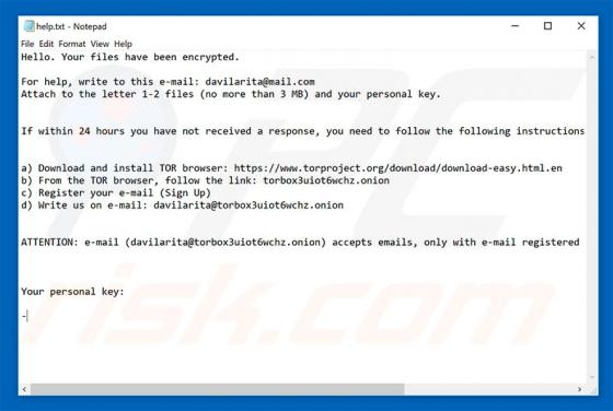 yyy0 Ransomware