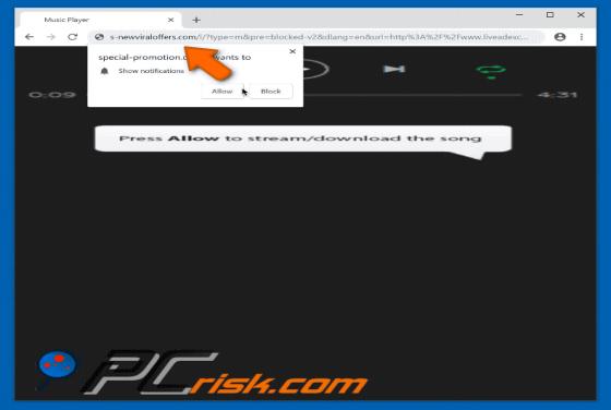 S-newviraloffers.com POP-UP Redirect