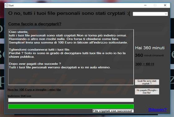 Suri Ransomware