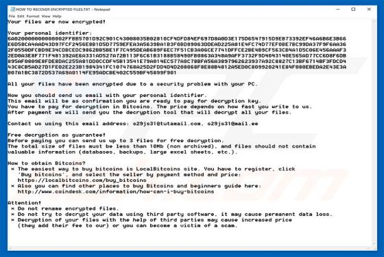 Scarab-Hitler Ransomware