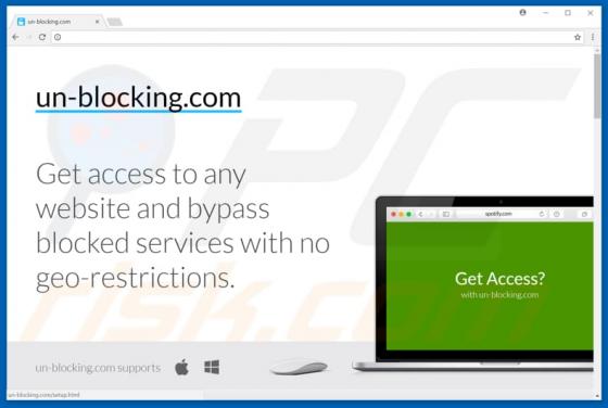 Un-blocking Adware