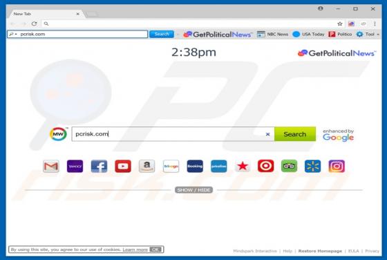 GetPoliticalNews Toolbar