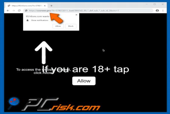 Coonews.pro POP-UP Redirect