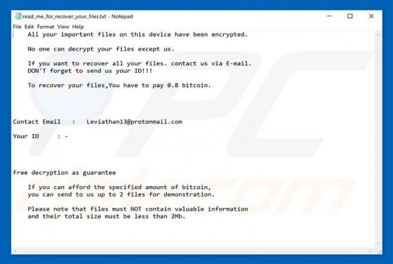 StorageCrypt Ransomware