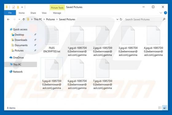 Gamma Ransomware