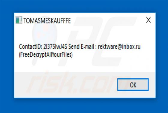 Rektware Ransomware