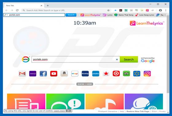 LearnTheLyrics Toolbar