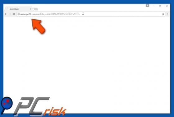 Cpm10.com POP-UP Redirect