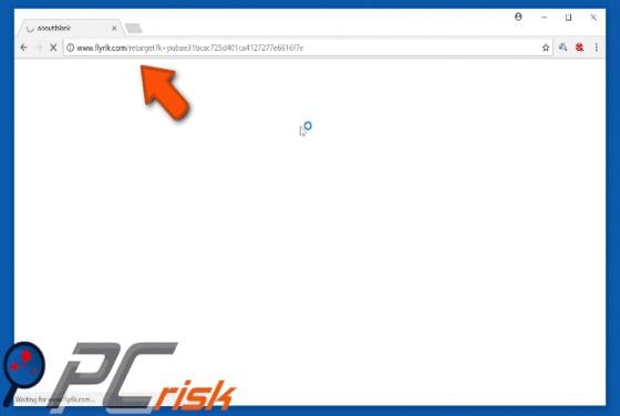Flyrlk.com POP-UP Redirect
