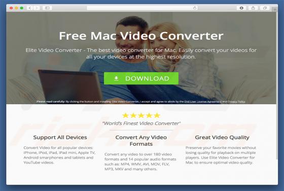 Elite Video Converter Adware (Mac)