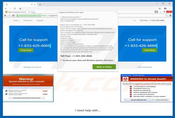 WARNING! 41 Threats Found!!! POP-UP Scam