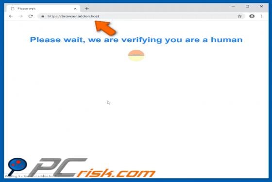 Browser.addon.host POP-UP Redirect
