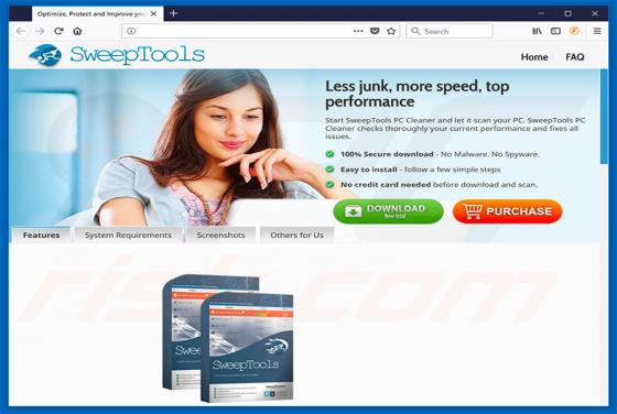 SweepTools PC Cleaner Unwanted Application