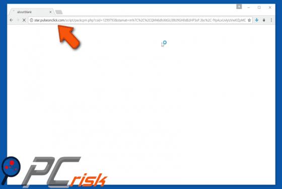 Pulseonclick.com POP-UP Redirect