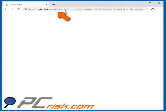 Ads.gold POP-UP Redirect