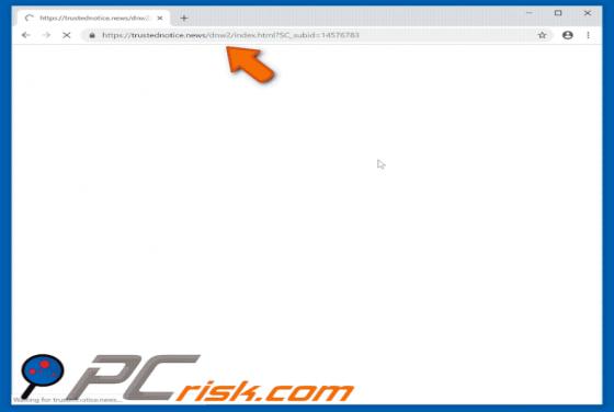 Trustednotice.news POP-UP Redirect