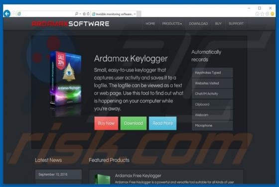 Ardamax Keylogger
