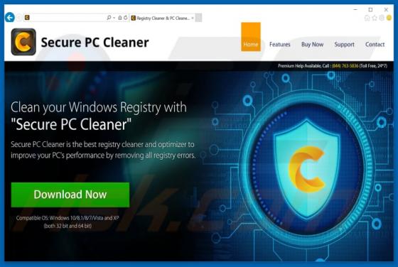 Secure PC Cleaner Unwanted Application