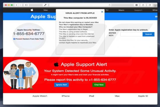 This Mac Computer Is BLOCKED POP-UP Scam (Mac)
