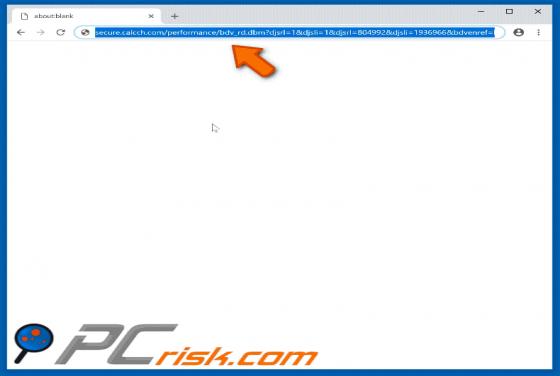 Secure.calcch.com POP-UP Redirect