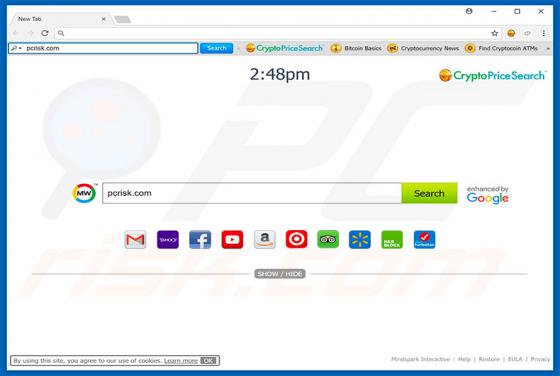 CryptoPriceSearch Toolbar