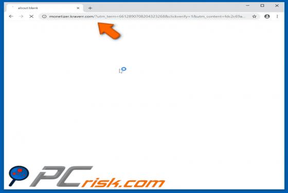 Monetizer.kraverr.com POP-UP Redirect