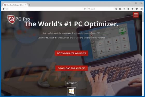 GoPcPro Unwanted Application