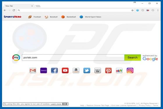 SportsHero Toolbar