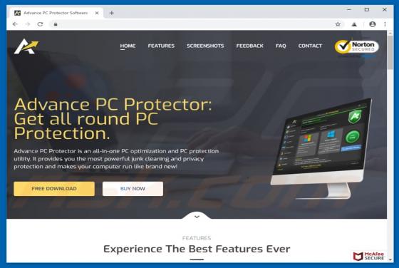 Advance PC Protector Unwanted Application