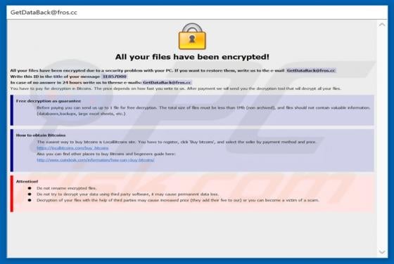 Gdb Ransomware