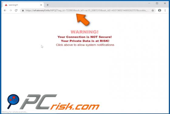 Whateveryf.info POP-UP Redirect