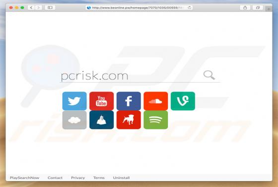 Beonline.pw Redirect (Mac)
