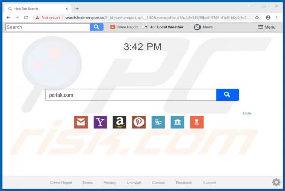 Search.hcrimereport.co Redirect