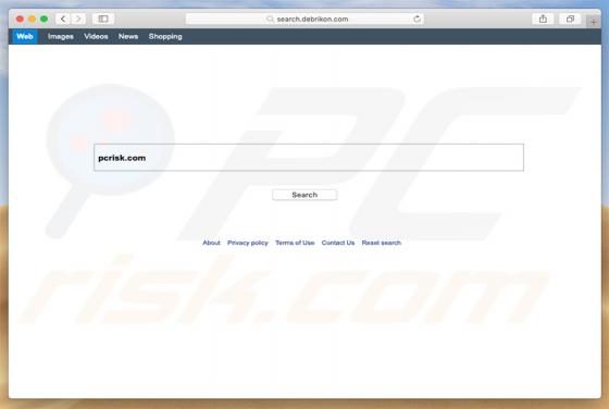 Search.debrikon.com Redirect (Mac)