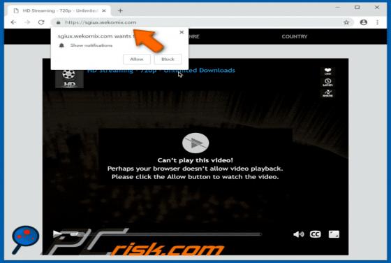 Wekomix.com POP-UP Redirect