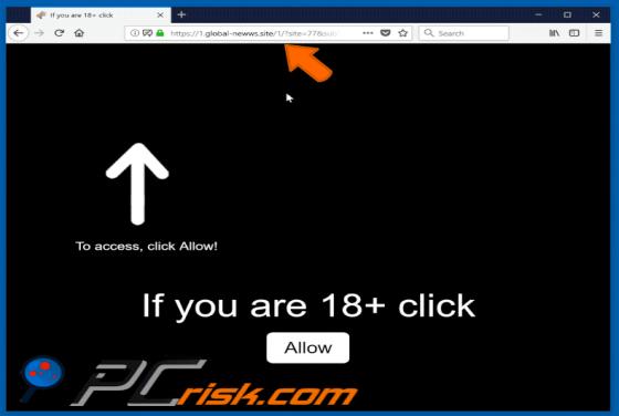 Global-newws.site POP-UP Redirect