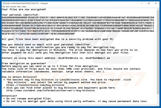 Crypted034 Ransomware