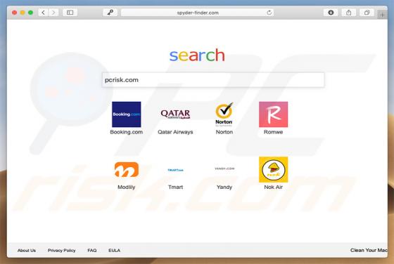 Spyder-finder.com Redirect (Mac)