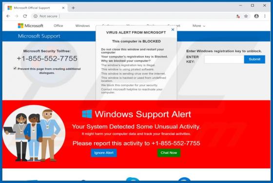 This Computer Is Blocked POP-UP Scam