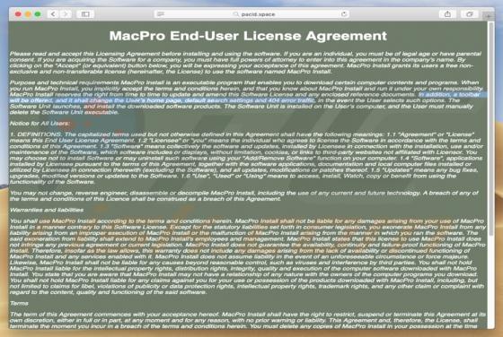 MacPro Install Adware (Mac)