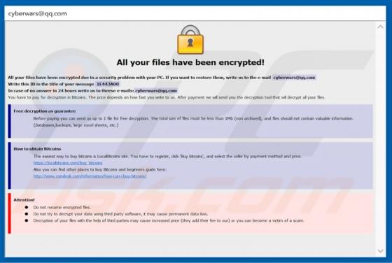 War Ransomware