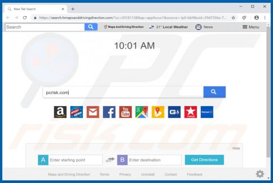 Search.hmapsanddrivingdirection.com Redirect