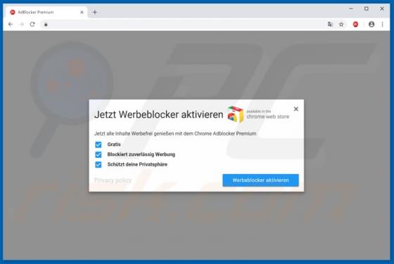 Adblocking Addon Adware