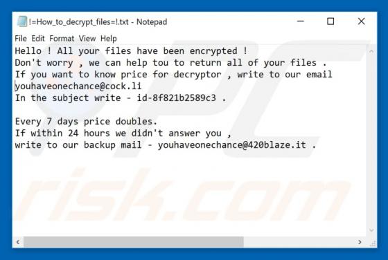 Lightning Ransomware