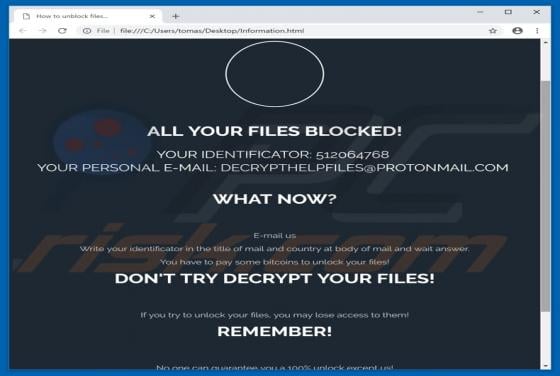 Bip Ransomware